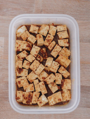 marineret tofu opskrift