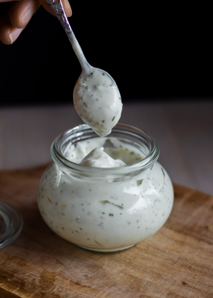 vegansk mayonnaise med kikærtevand - aquafaba