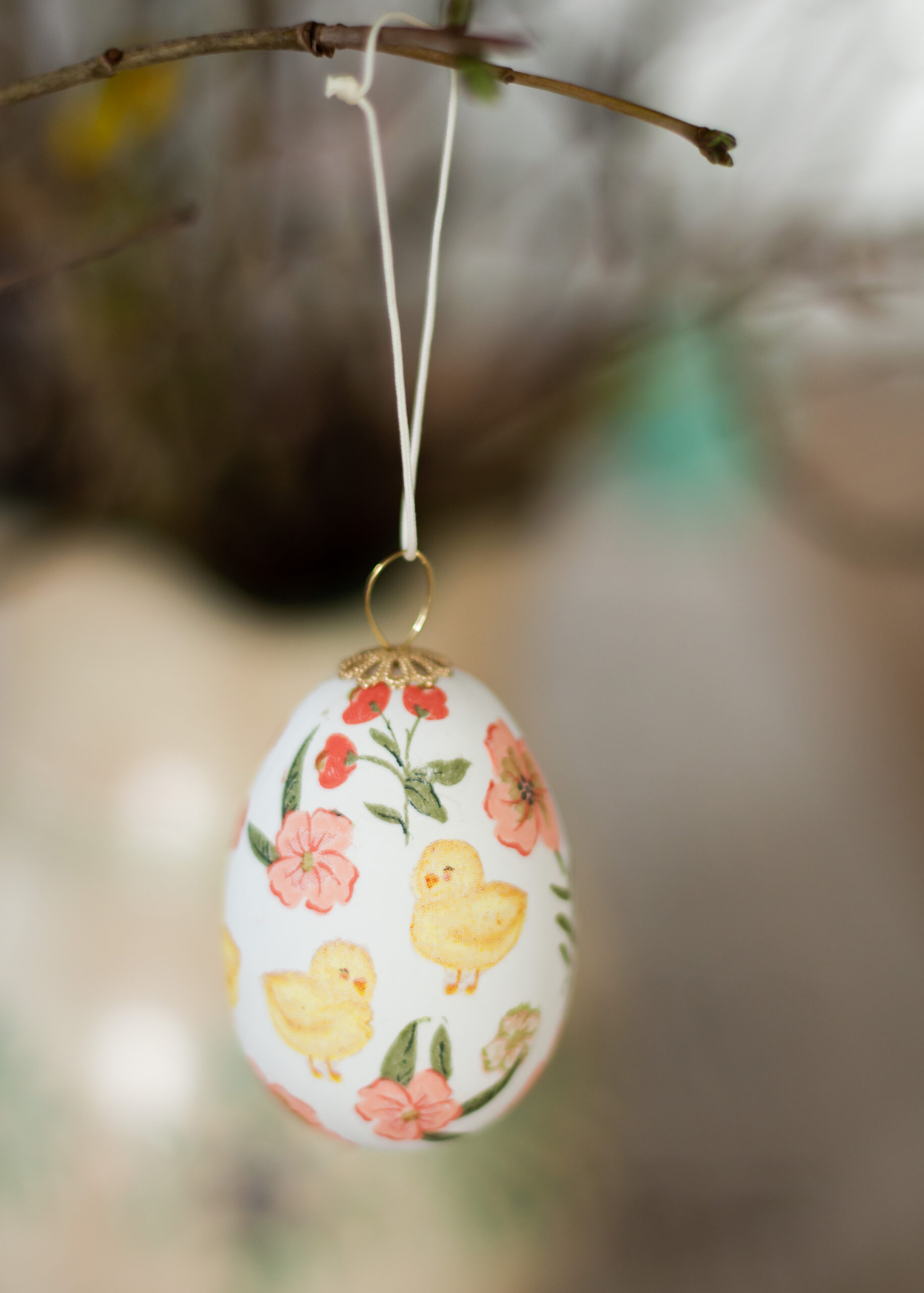 DIY Påskepynt | Guide på DIY påskeæg med decoupage - chokomils